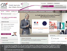 Tablet Screenshot of entreprises.ca-cotesdarmor.fr